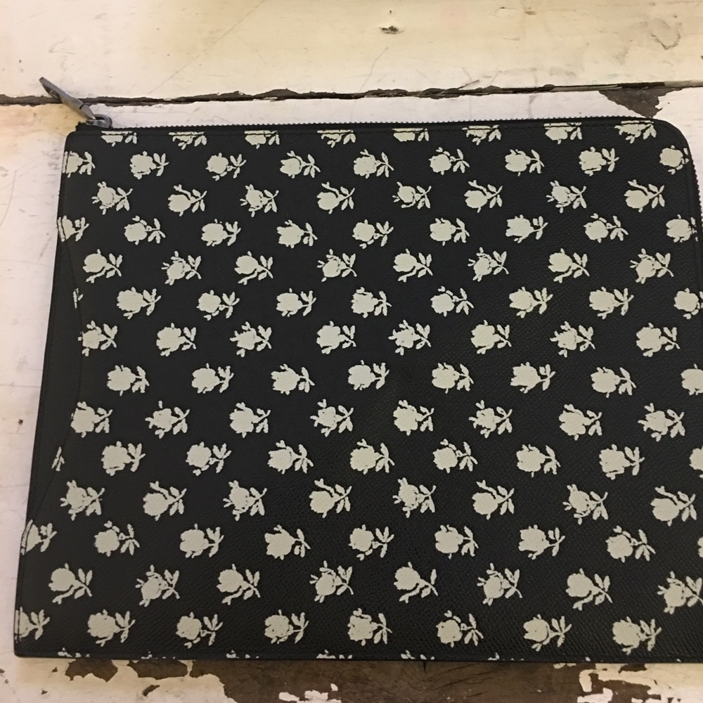 Coach floral tablet case/clutch