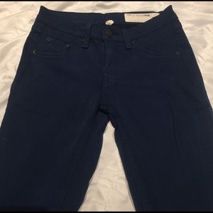 Rag & bone dark blue skinny jeans