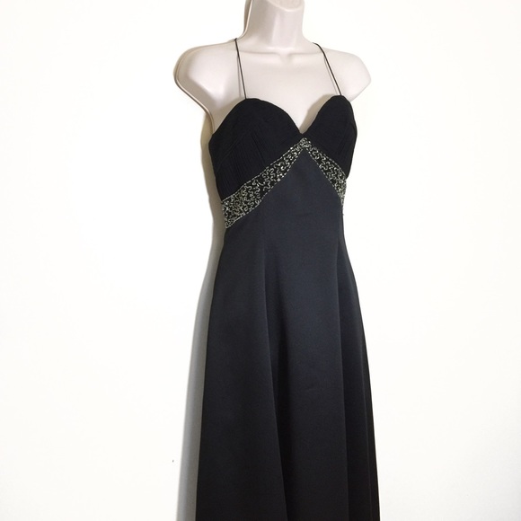 Sale! JOVANI Black Dress 8 $229 NWT - Picture 2 of 5
