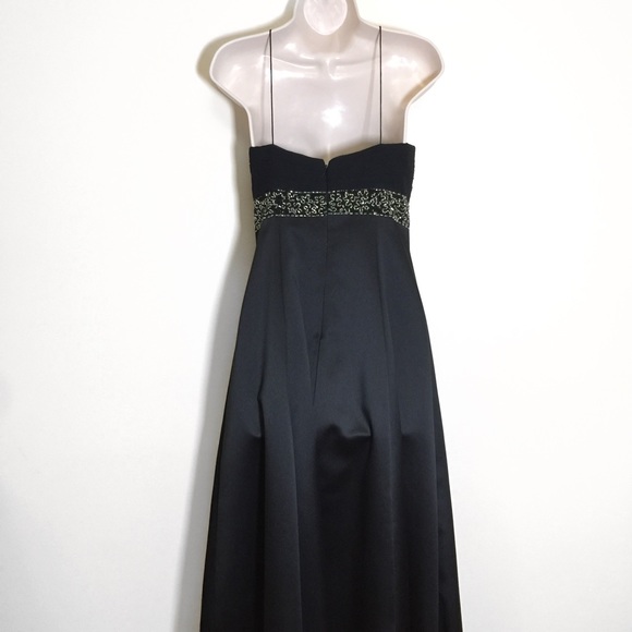 Sale! JOVANI Black Dress 8 $229 NWT - Picture 4 of 5