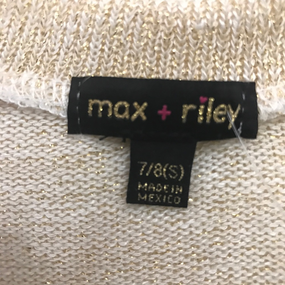 Max + Riley Tan/White Dress - Picture 2 of 8