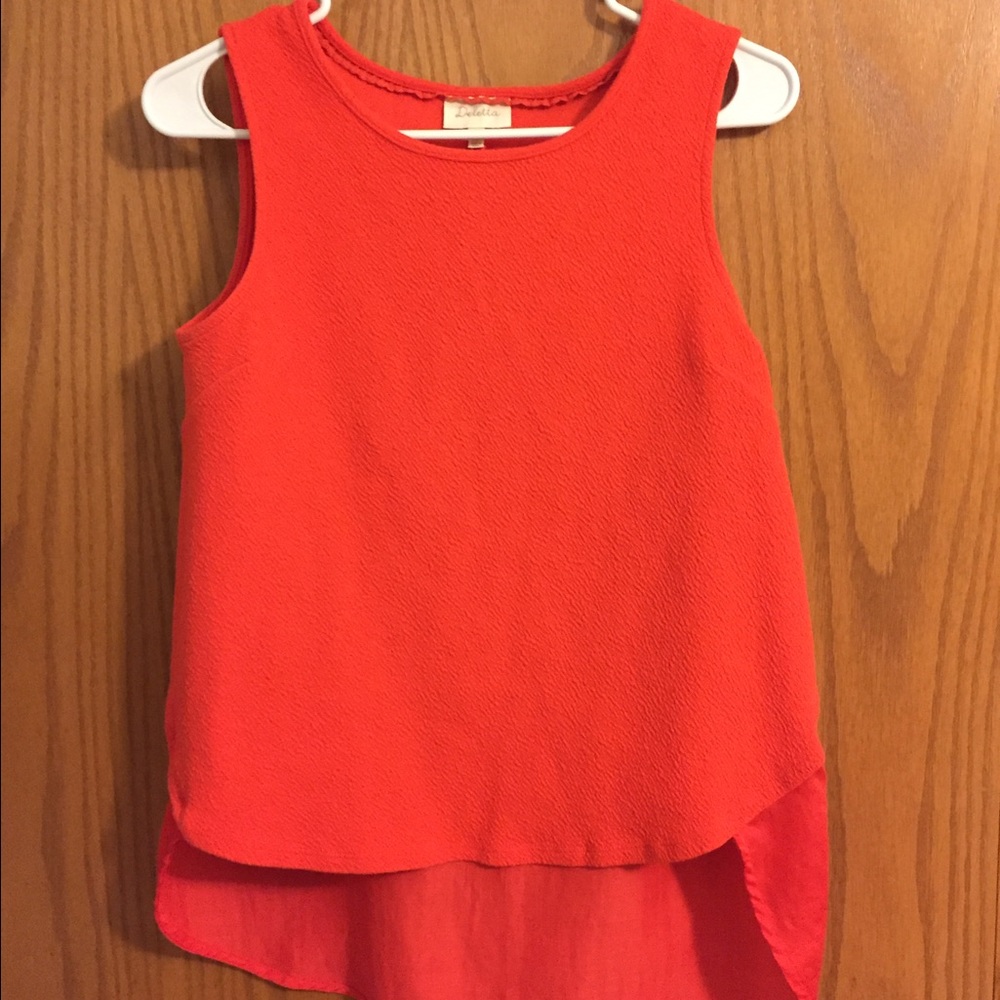 Deletta anthropologie top