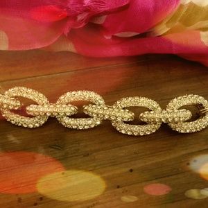 Beautiful Pave Link Bracelet