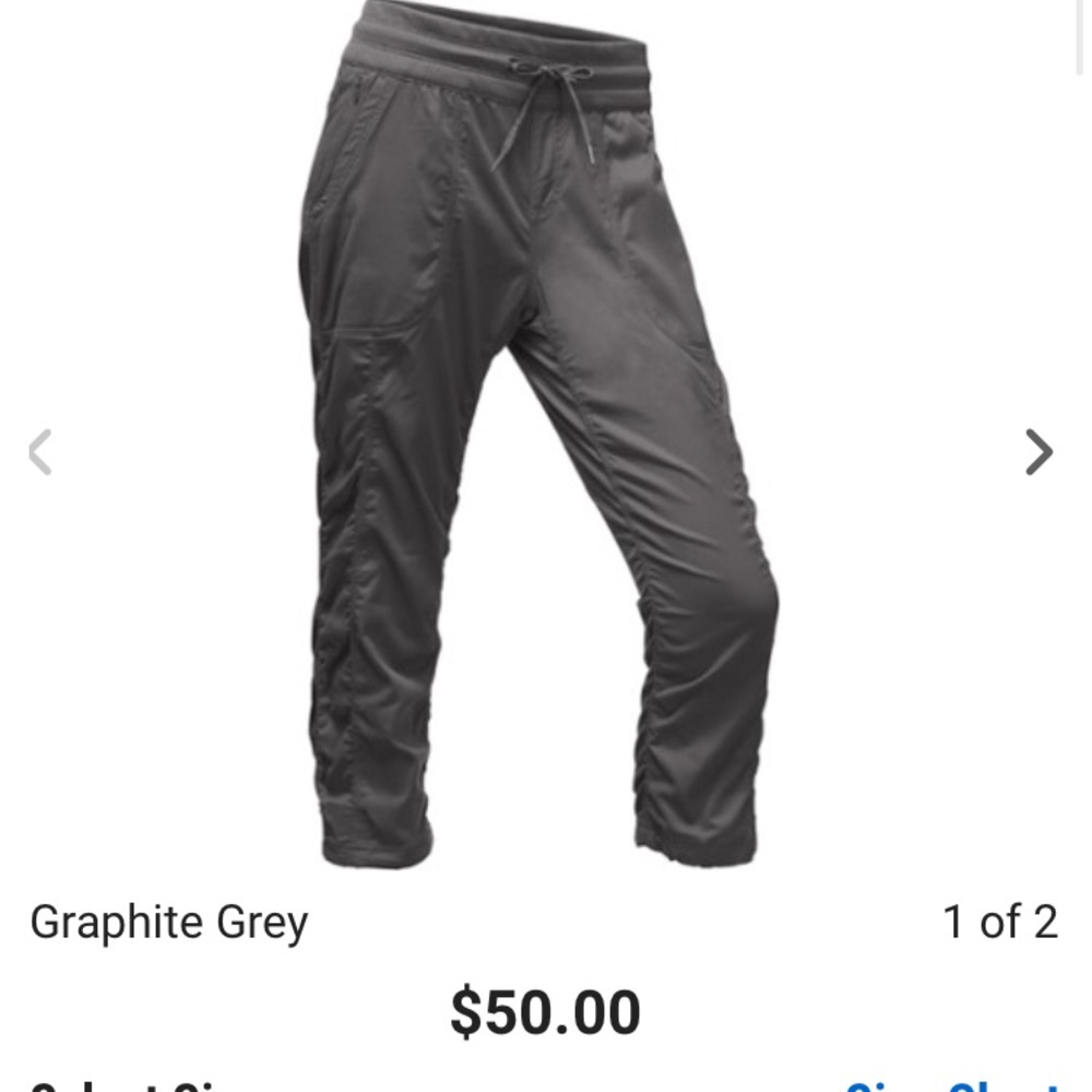 North Face capris in great condition!