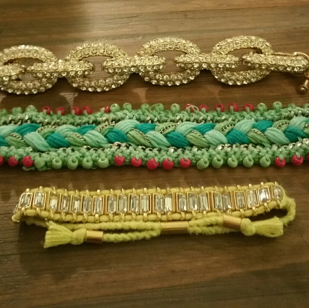 J.Crew Yellow Beaded Bracelet