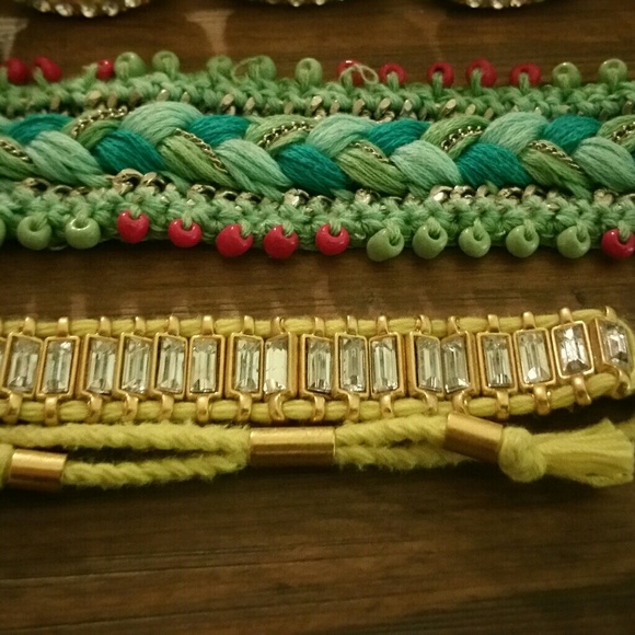 J.Crew Yellow Beaded Bracelet - Picture 2 of 3