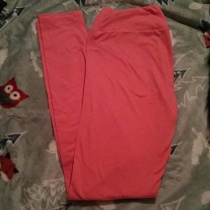 LuLaRoe OS leggings heathered
