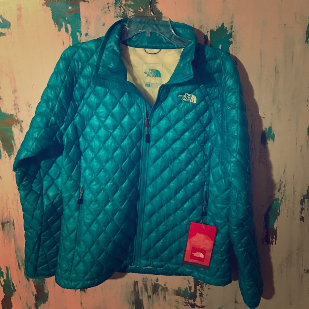 Teal North Face
