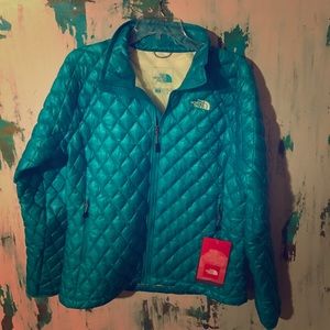 Teal North Face