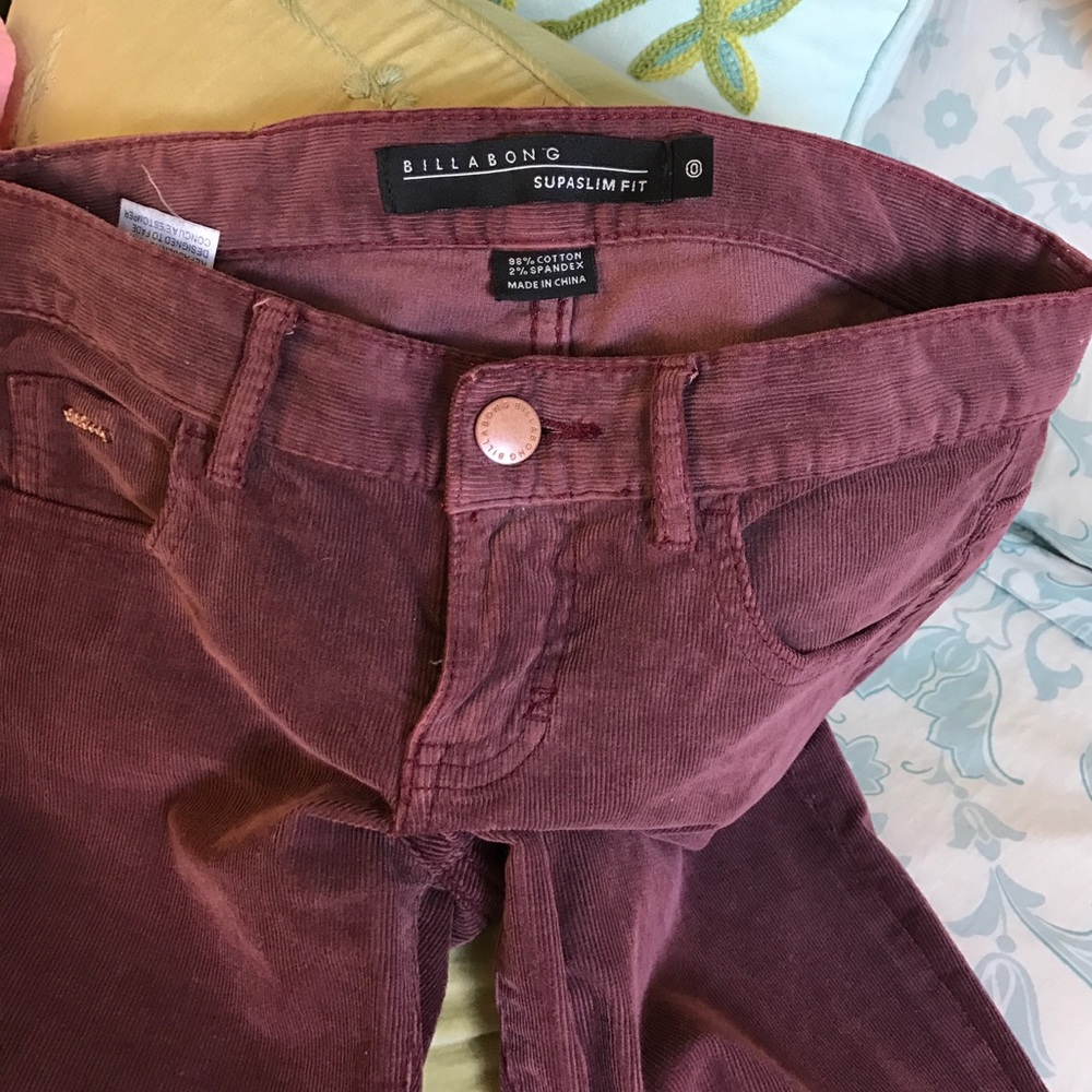 Corduroy jeans