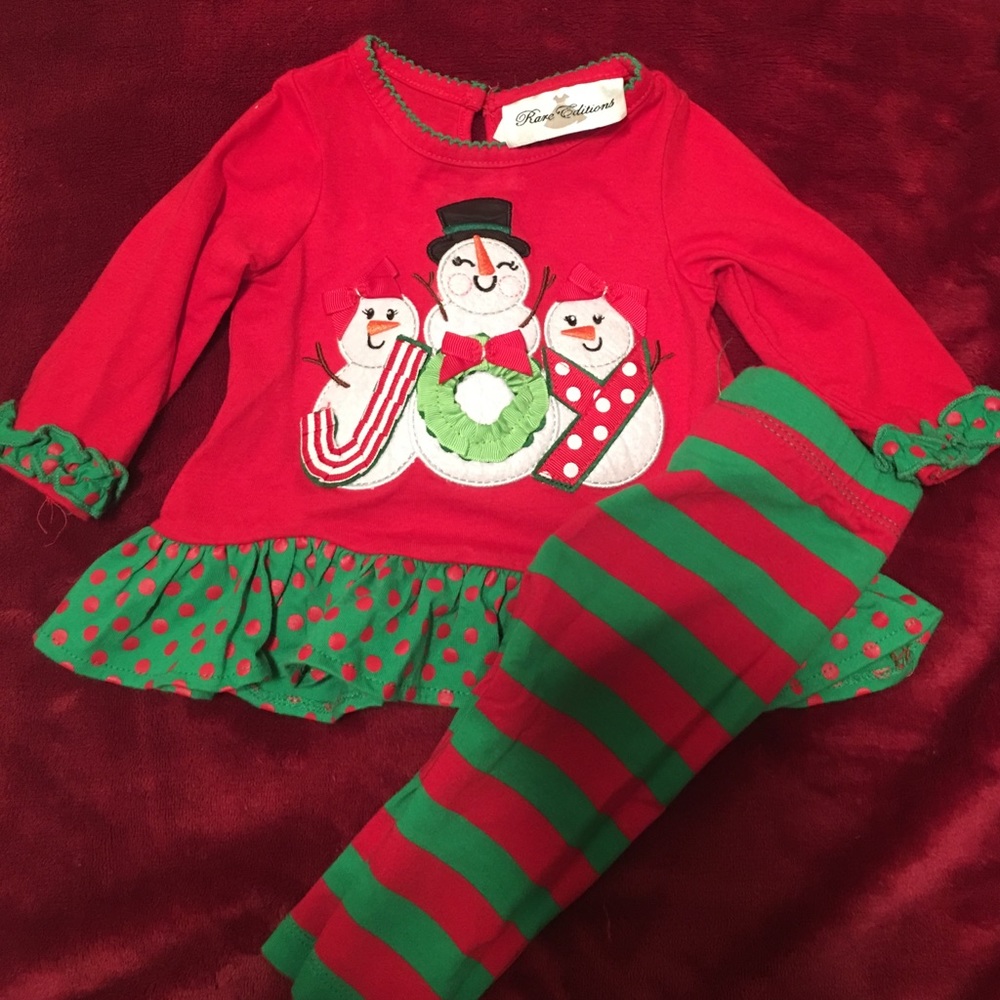 Rare Editions Christmas Outfit