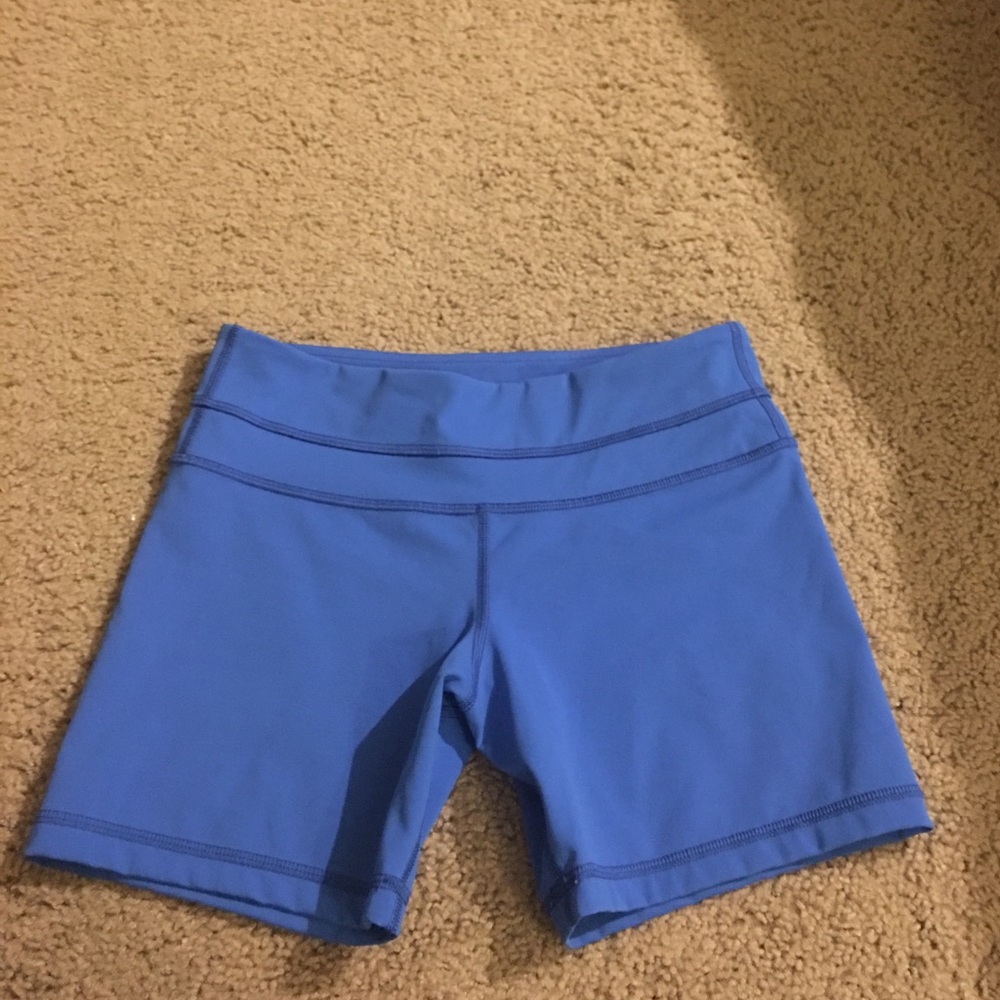 SoldLululemon blue shorts. Size 4 great condition