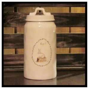 RAE DUNN - Large Spring/Easter Canister🐇