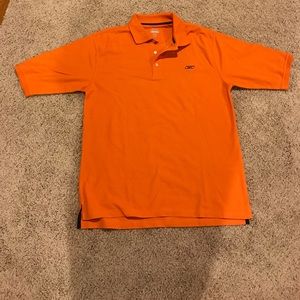 reebok three button shirt