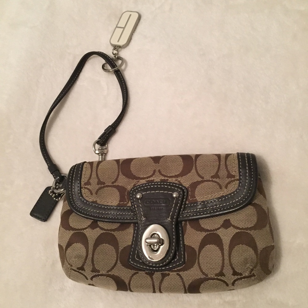 Authentic Coach Wristlet