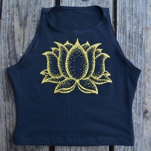 Lotus Crop Top