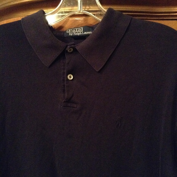 Ralph Lauren Navy Polo Shirt - Picture 2 of 7