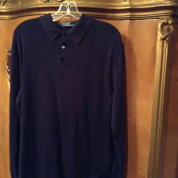 Ralph Lauren Navy Polo Shirt - Picture 7 of 7