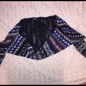NWOT Free People Knit Shrug