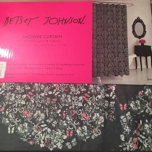 Betsey Johnson shower curtain