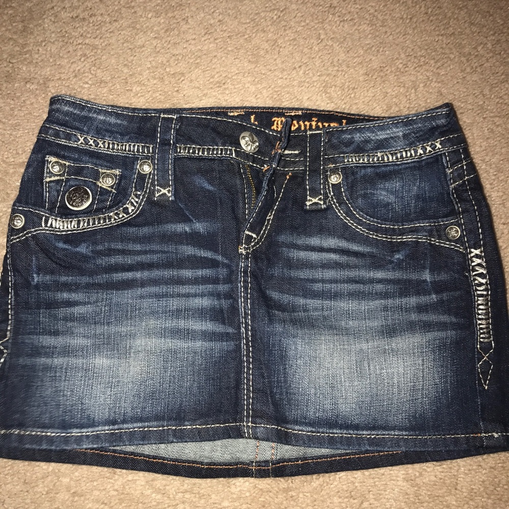 Rock and revival jean skirt 26 never been worn