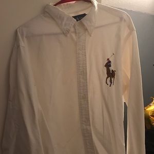 Polo long sleeve xxl custom fit