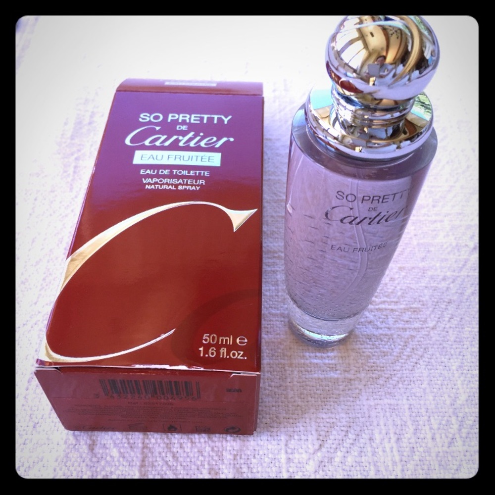 CARTIER- "SO PRETTY" fruitee- eau de toilette