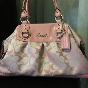 Pink Coach Bag