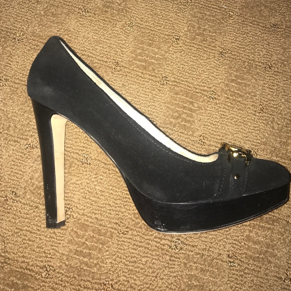 Black Michael Kors Heels - Picture 2 of 3