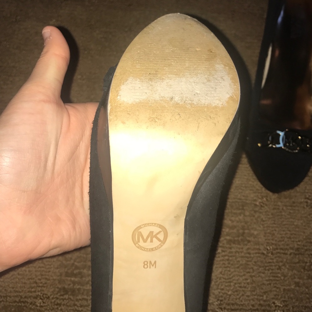 Black Michael Kors Heels - Picture 3 of 3