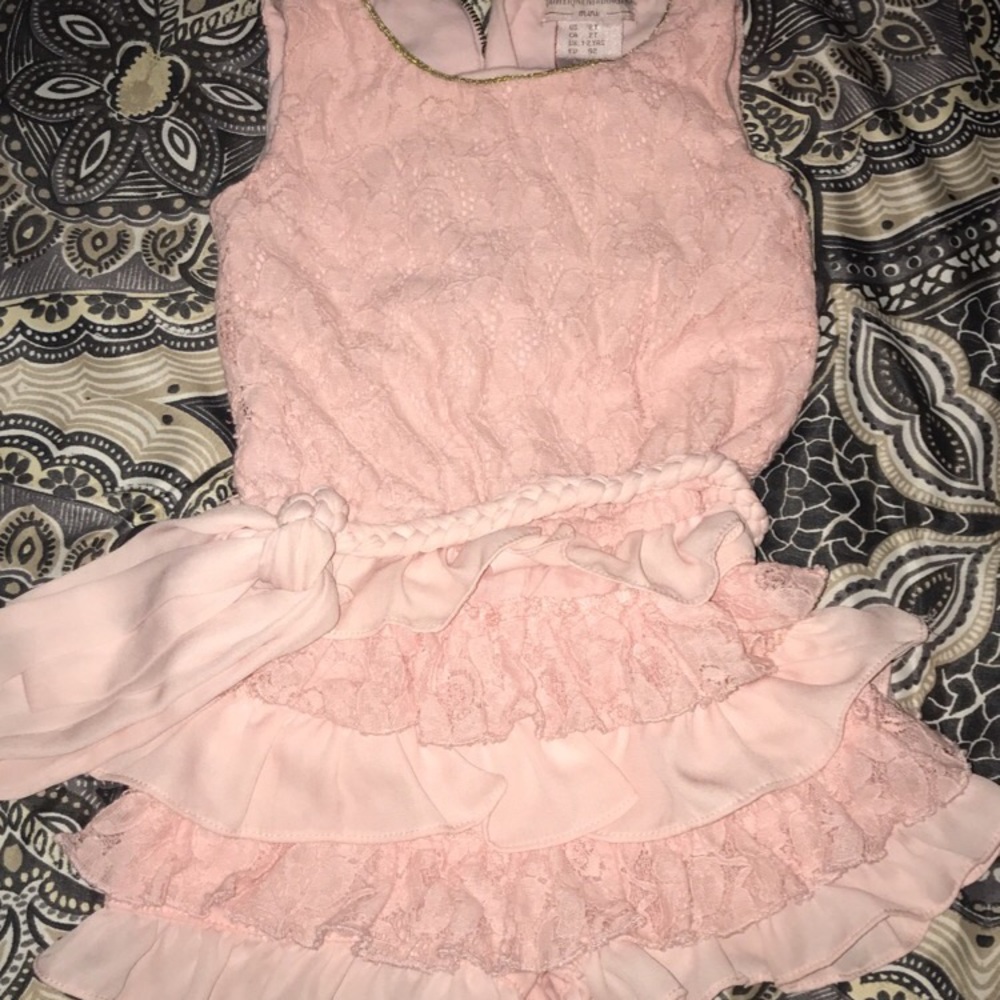 Cute pink romper!