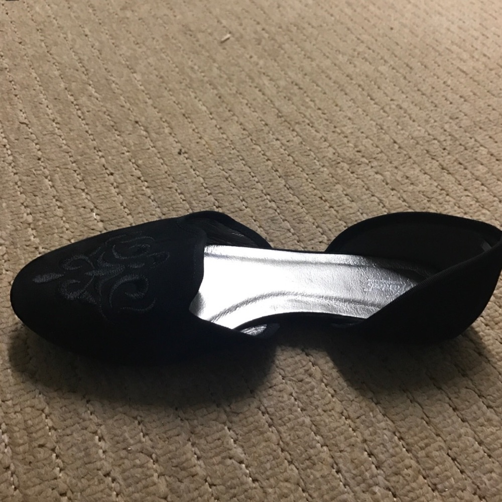 Black flats