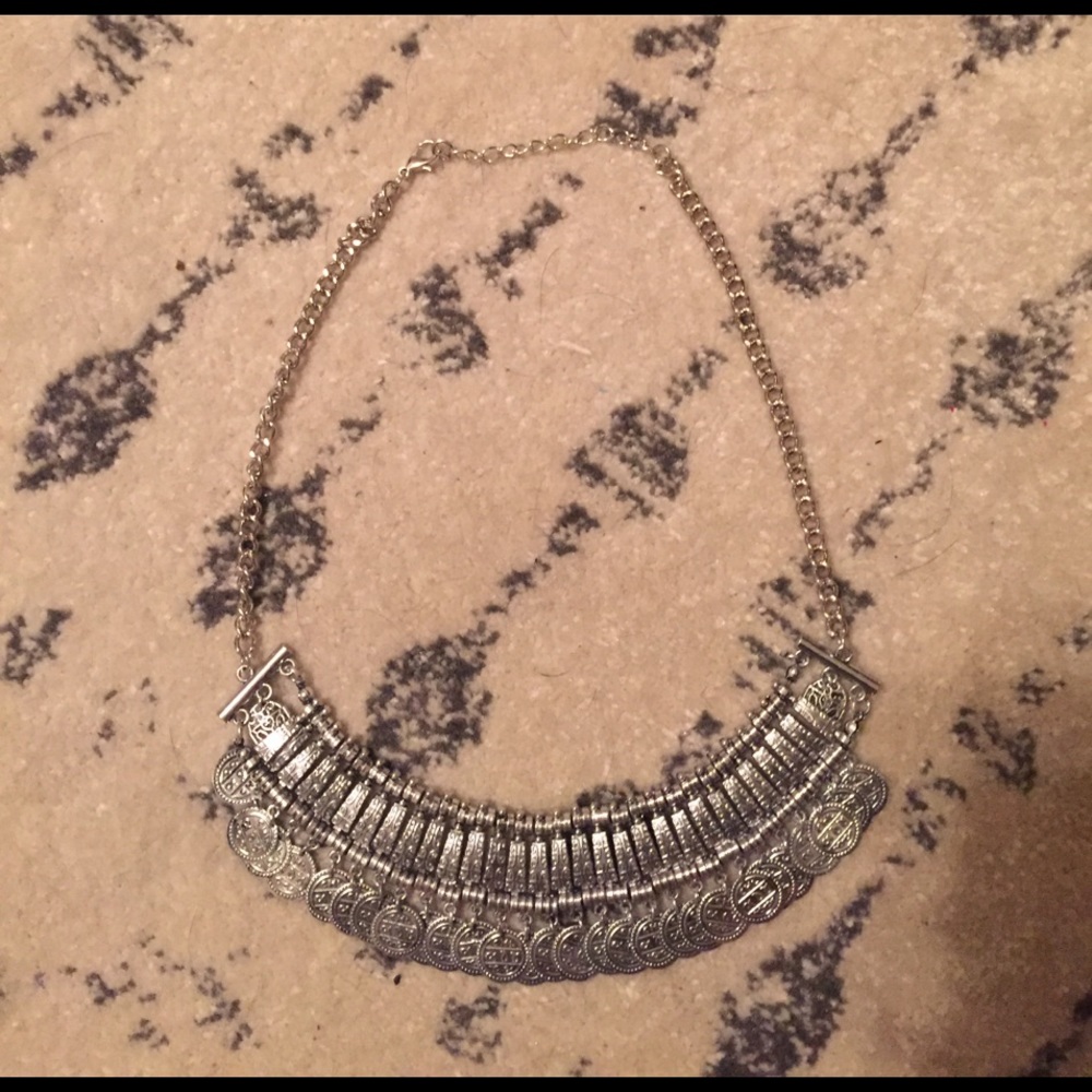 Tribal boho necklace