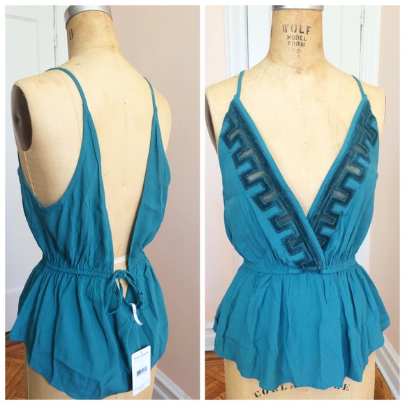 Free People Tops - NWT Free People tie back tank