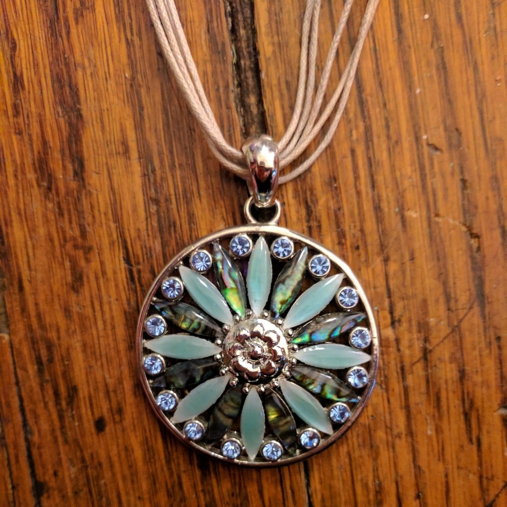 Lia Sophia Flower Necklace