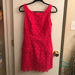 Hot Pink Bebe dress