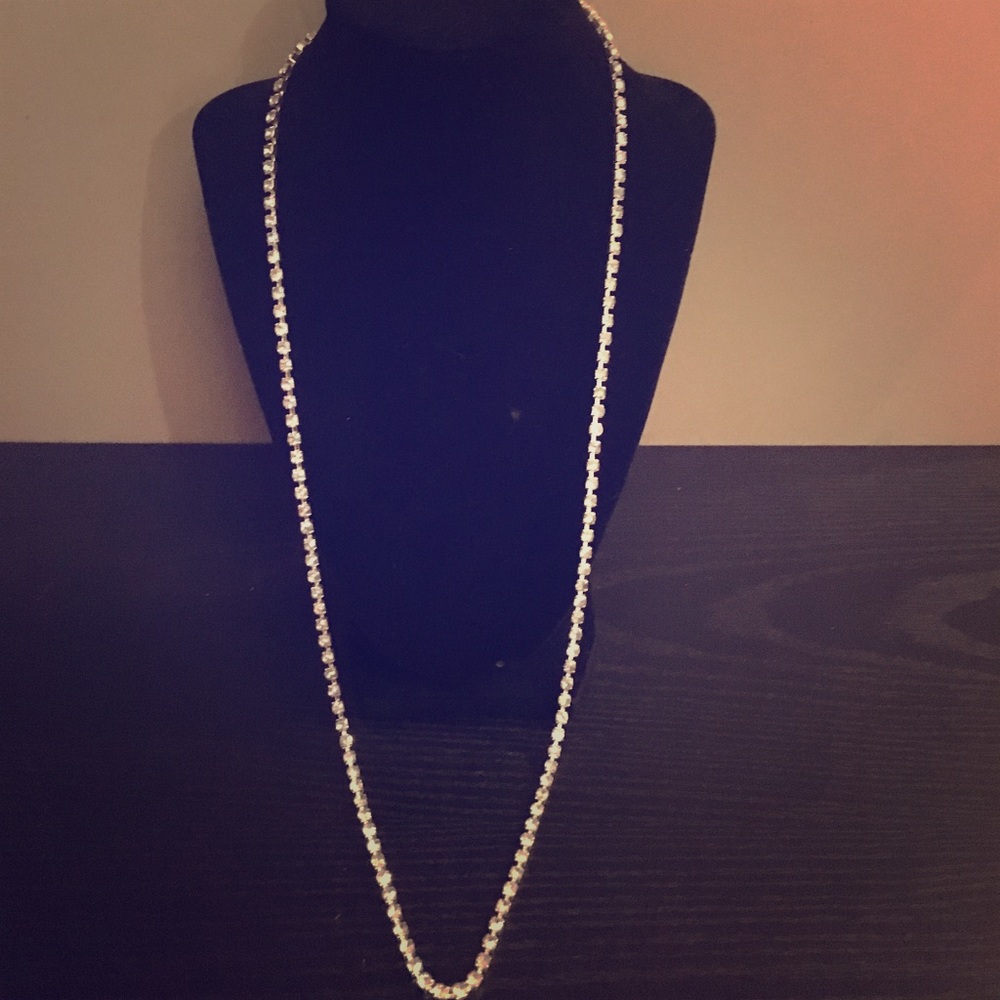 Rhinestone necklace for formal gown/prom