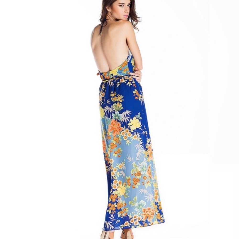 GUESS CASSIDY SLEEVELESS MAXI DRESS