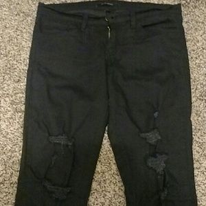 Solid black Flying Monkey skinny