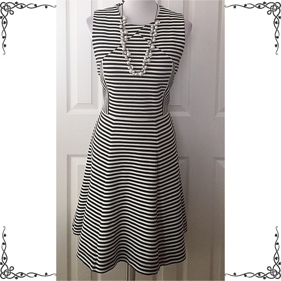 Joe Fresh Dresses & Skirts - Joe Fresh Black and white stripe, knit dress