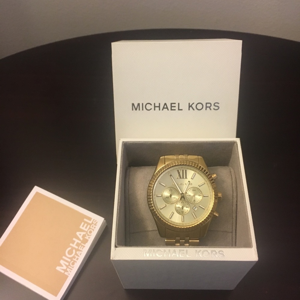 Michael Kors Chronograph Lexington Good Watch $150