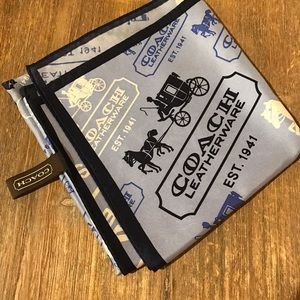 Coach Carriage Silk Scarf