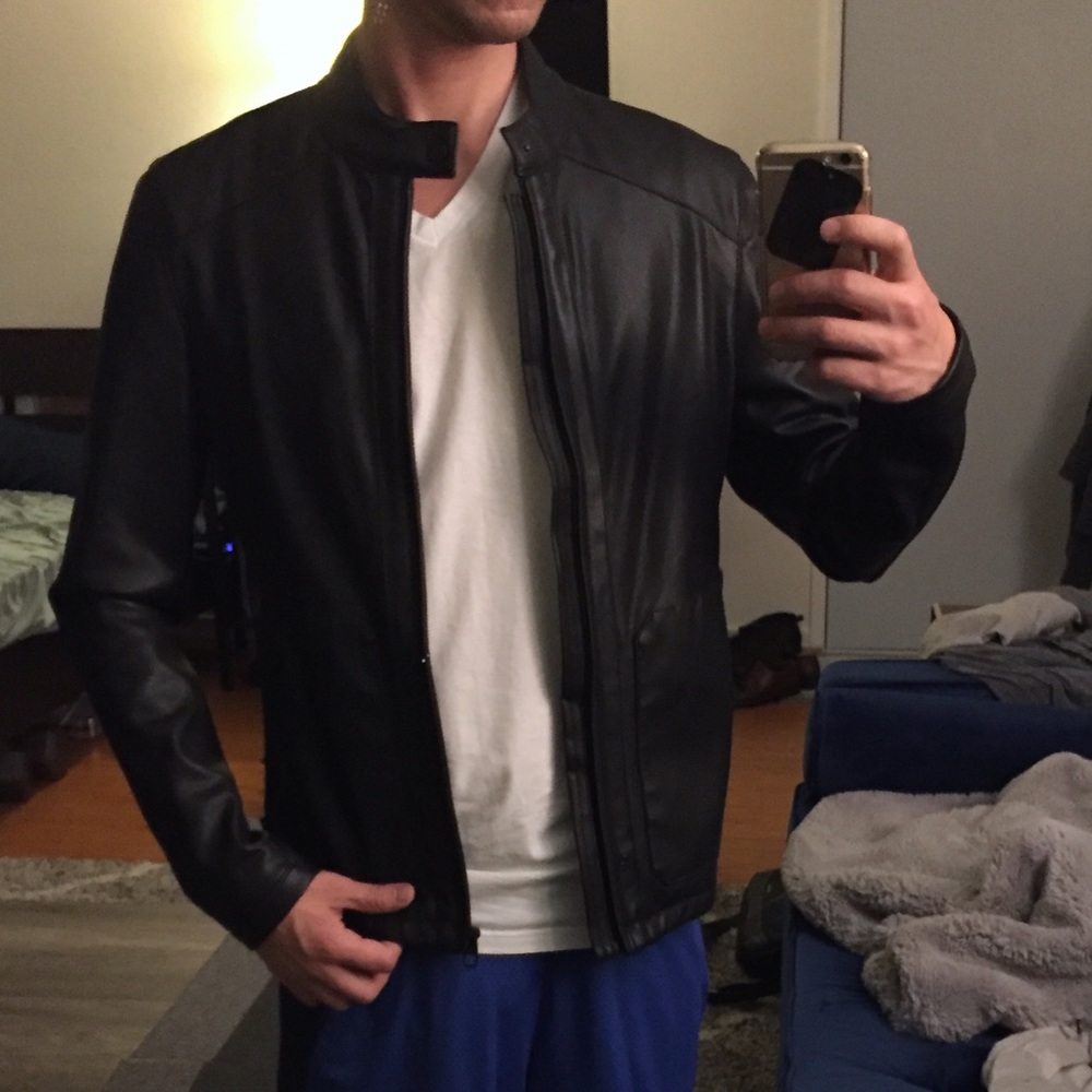 Zara jacket - new, size Medium, faux leather