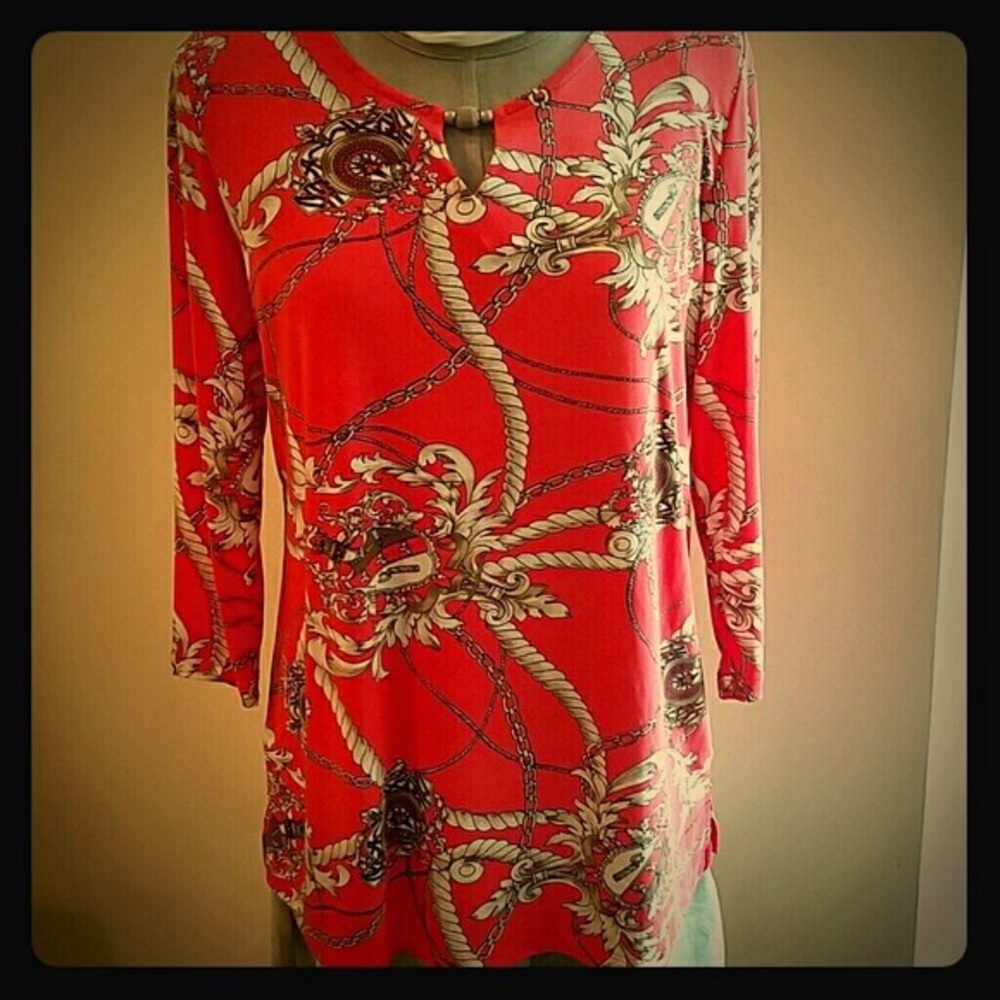 Susan Graver Tunic Blouse