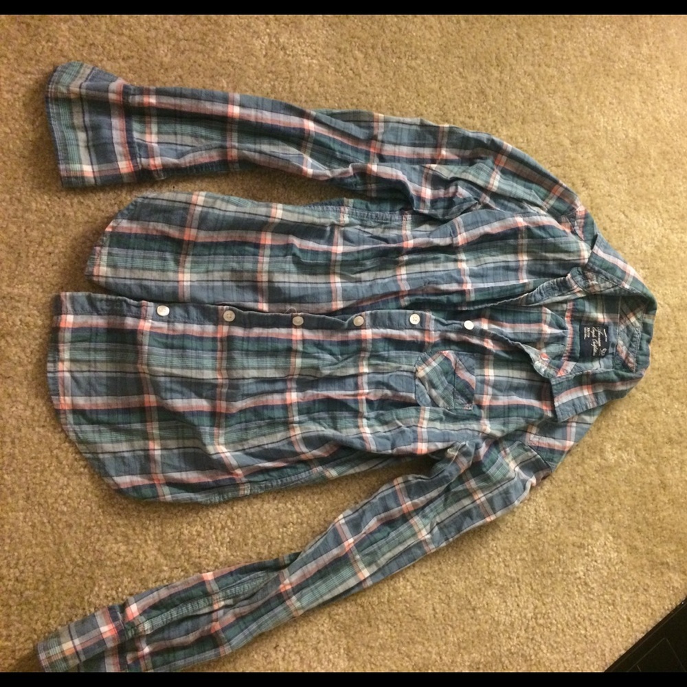 Plaid Button Up