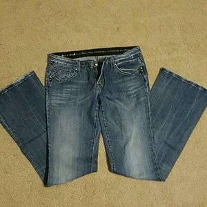 Express Rerock jeans size 10 Long
