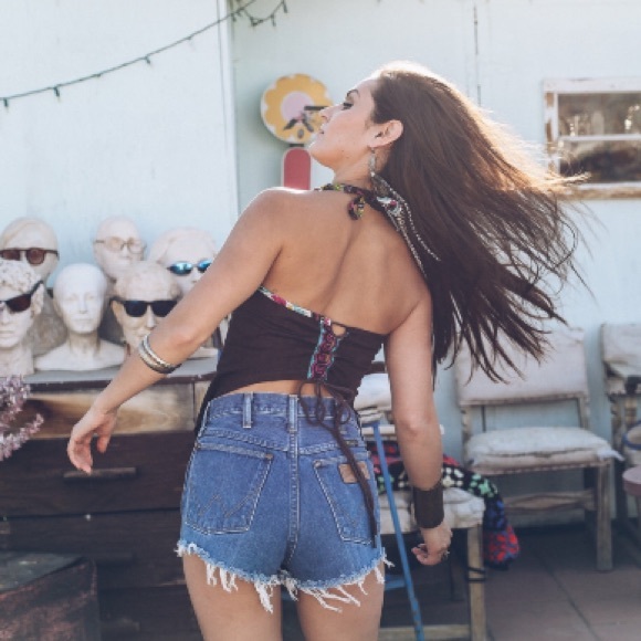 SOLD Tribal Halter Top - Picture 3 of 4