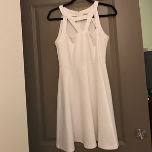 White strappy sundress