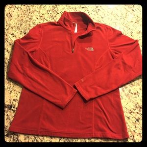NorthFace 1/4 Zipper Fleece Pullover