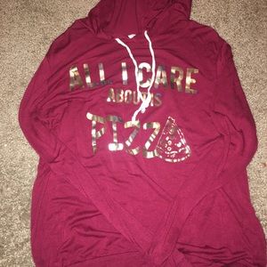 Lightweight Graphic hoodie small